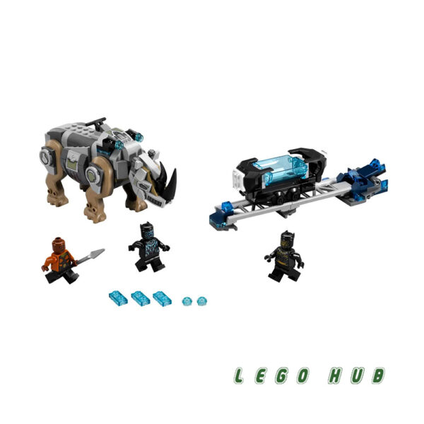 خرید و قیمت لگو مارول Rhino Face-Off by the Mine مدل 10836