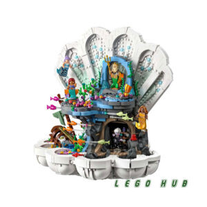 خرید لگو 1808 تکه دیزنی مدل The Little Mermaid Royal Clamshell کد 11808