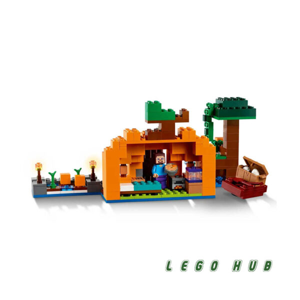 قیمت لگو 257 تکه ماینکرافت مدل Pumpkin Farm کد 31248