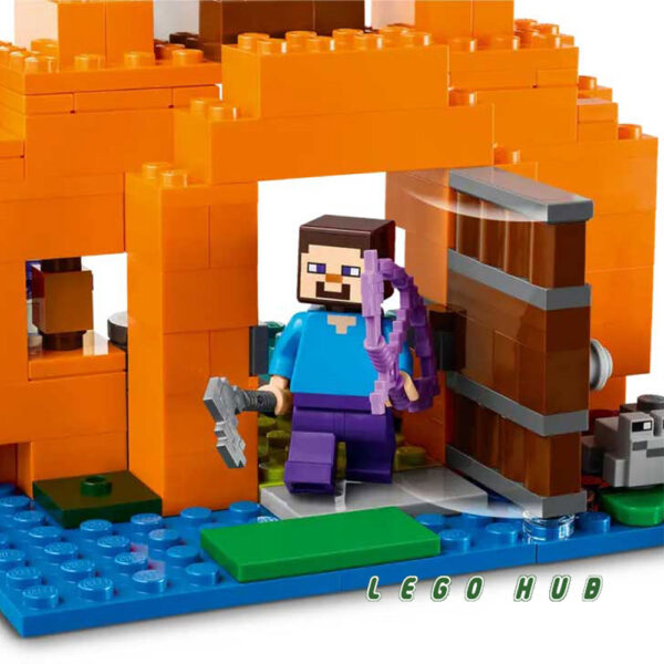 خرید لگو 257 تکه ماینکرافت مدل Pumpkin Farm کد 31248