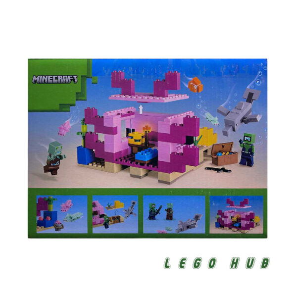 لگو ماینکرافت مدل The Axolotl House کد 31247