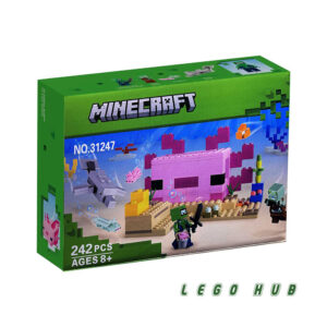 لگو 242 تکه ماینکرافت مدل The Axolotl House کد 31247