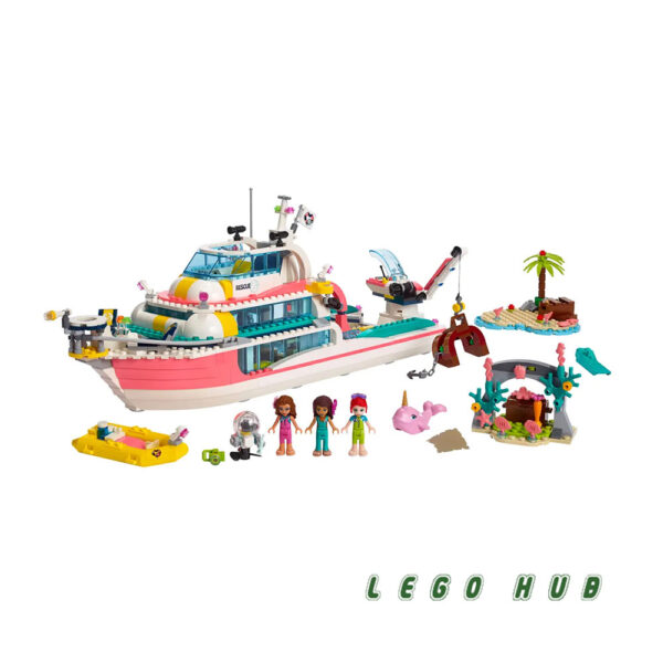 خرید لگو Friends مدل Rescue Mission Boat
