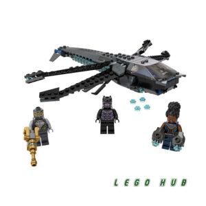 لگو مارول مدل سفینه پلنگ سیاه Black Panther Dragon Flyer کد 60088