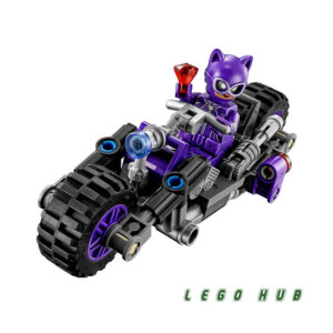 خرید لگو 156 تکه بتمن مدل تعقیب کت وومن Catwoman Catcycle Chase کد 10627