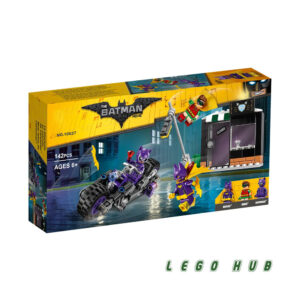 لگو 156 تکه بتمن مدل تعقیب کت وومن Catwoman Catcycle Chase کد 10627