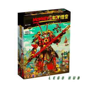 لگو 1665 تکه مانکی کیدز مدل ربات جنگجوی پادشاه میمون Monkey King Warrior Mech کد 11545