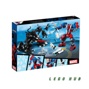 لگو 604 تکه مارول مدل Spider Mech vs Venom کد 11188