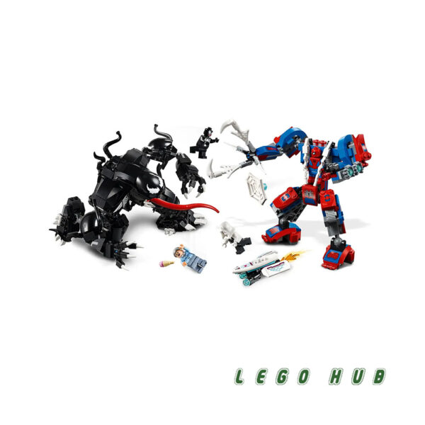 لگو مارول مدل Spider Mech vs Venom