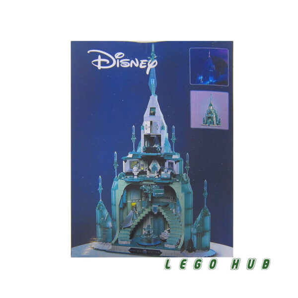 لگو 1721 تکه دیزنی مدل قصر یخی The Ice Castle