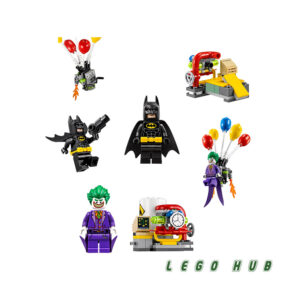 لگو 136 تکه بتمن مدل فرار جوکر با بالن The Joker Balloon Escape