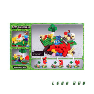 لگو 266 تکه ماینکرافت مدل مزرعه پشمالو The Wool Farm