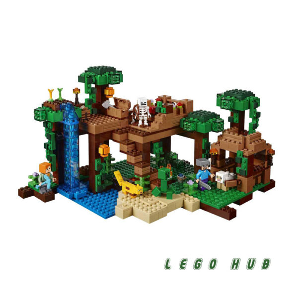 لگو ماینکرافت مدلThe Jungle Tree House کد 10471