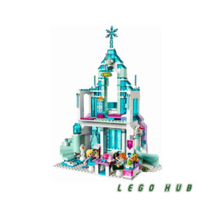 لگو 709 تکه دیزنی مدل قصر یخی جادویی السا Elsa's Magical Ice Palace کد 10664