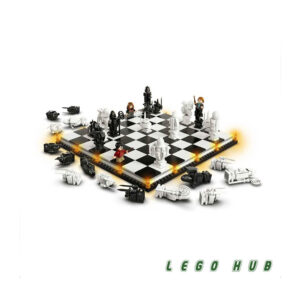 لگو 888 تکه هری پاتر مدل شطرنج جادویی Hogwarts Wizard's Chess