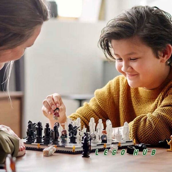 خرید لگو 888 تکه هری پاتر مدل شطرنج جادویی Hogwarts Wizard's Chess کد 60142