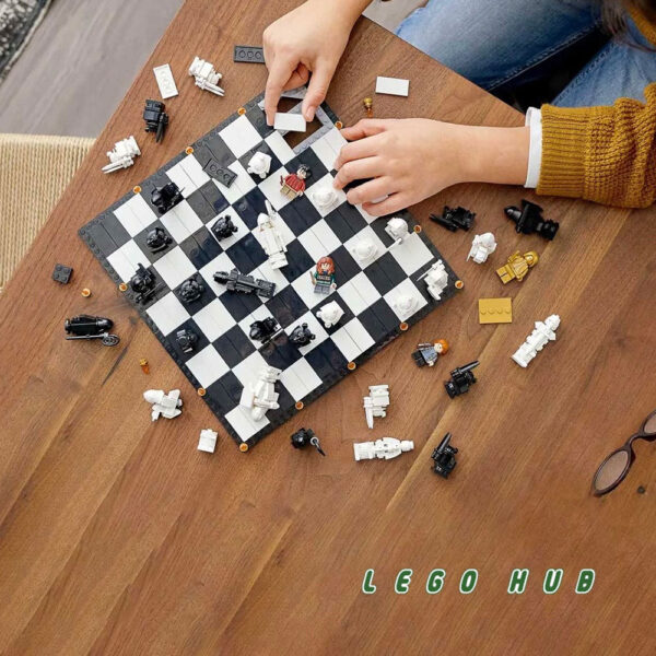 قیمت لگو 888 تکه هری پاتر مدل شطرنج جادویی Hogwarts Wizard's Chess کد 60142